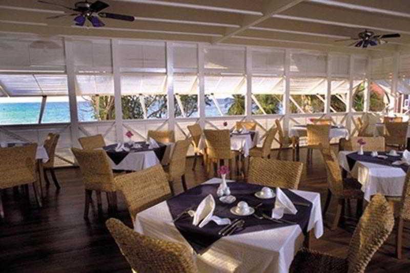سكاربورو Blue Haven Hotel - Bacolet Bay - Tobago المطعم الصورة